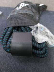 lot 42 image: Expandable Garden Hose with Hanger ...