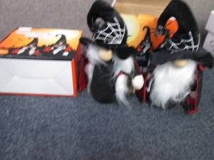 lot 78 image: 2- 2pks Hallween Gnomes...