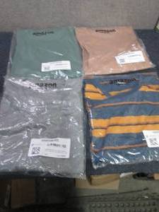 lot 83 image: 4 Mens Goodthreads Short Sleeved C...