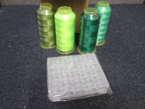 lot 90 image: 4 Spools of Thread...