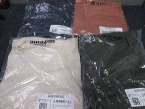 lot 97 image: 4 Mens Goodthreads Short Sleeved C...