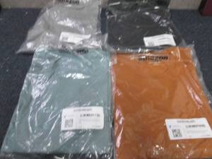 lot 123 image: 4 Mens Goodthreads Short Sleeved C...