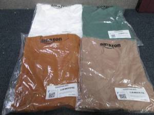 lot 124 image: 4 Mens Goodthreads Short Sleeved C...