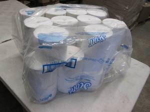 lot 130 image: 32 Rolls Scott 2ply Coreless Toilet...
