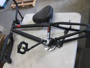 lot 214 image: BMX Bike Frame, Seat...