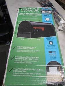 lot 222 image: Large Gilbraltar Mailbox- open box...