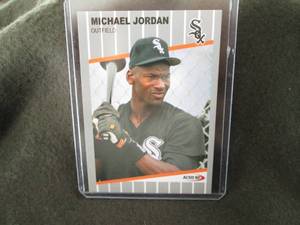 lot 270 image: Custom Print Michael Jordan Card...