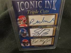 lot 280 image: Custom Print Iconic Ink Football St...