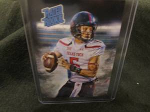 lot 301 image: Custom Print Patrick Mahomes Card...