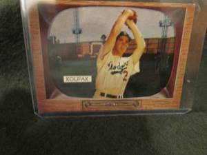 lot 302 image: Custom Print Sandy Koufax Card...