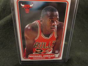 lot 305 image: Custom Print Michael Jordan Card...