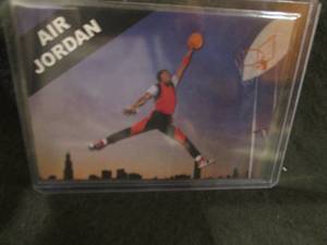 lot 310 image: Custom Print Michael Jordan Card...
