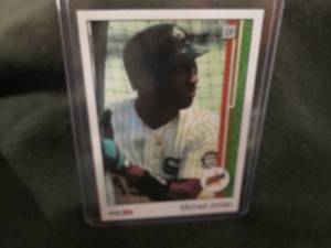 lot 316 image: Custom Print Michael Jordan Card...