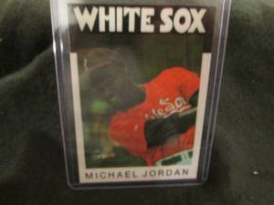 lot 317 image: Custom Print Michael Jordan Card...