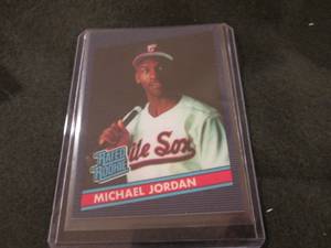 lot 318 image: Custom Print Michael Jordan Card...