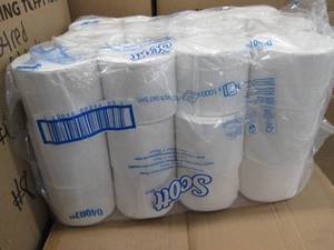 lot 430 image: 36 Rolls Scott 2 ply Coreless Toile...