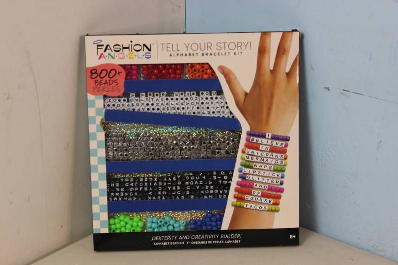 Fashion Angels 800+ Bead Tell Your Story Alphabet Bracelet Kit