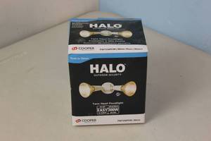 Halo PWT 300-Watt 60-Degree Bronze Outdoor Integrated LED Flood Light with Dusk to Dawn $29.97 MSRP Model #PWT250PC - New