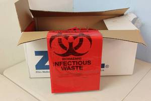 Box of BioHazard Cleanup Bags