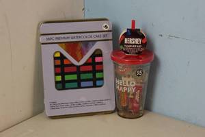 Hersheys Tumbler & Watercolor Set Combo