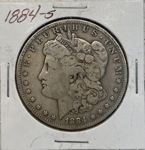 1884-S Morgan Silver Dollar