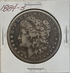 1884-S Morgan Silver Dollar
