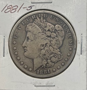1881-S Morgan Silver Dollar