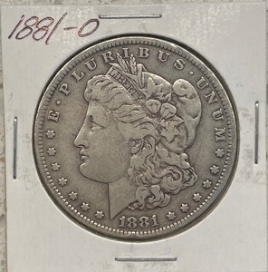 1881-O Morgan Silver Dollar