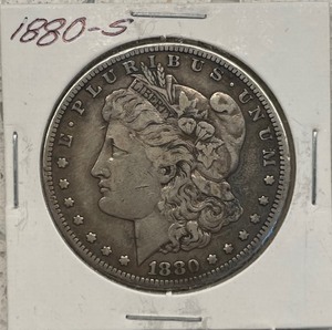 1880-S Morgan Silver Dollar