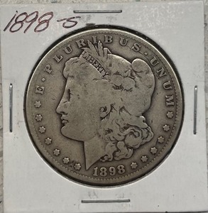 1898-S Morgan Silver Dollar