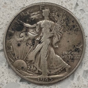 1945-D Walking Liberty Half Dollar