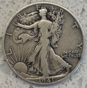 1941-D Walking Liberty Half Dollar