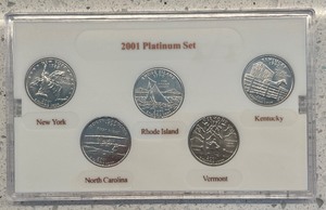 2001 Platinum Edition State Quarter Collection