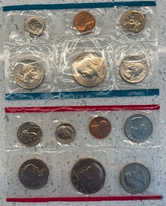 1980 Mint Set noenvelope
