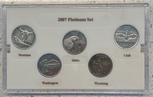 2007 Platinum Edition State Quarter Collection