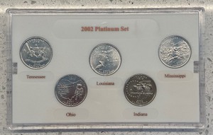 2002 Platinum Edition State Quarter Collection