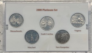 2000 Platinum Edition State Quarter Collection
