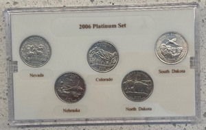 2006 Platinum Edition State Quarter Collection