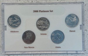 2008 Platinum Edition State Quarter Collection