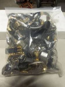 Bulk Lot Of Assorted Watches (In 2 Gallon Storage Bag More Than 10 Lbs.)