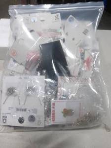 Large Lot Of Loose Stones & New Carded Items