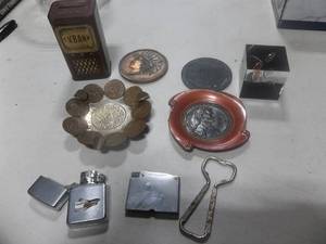Smoking Novelties And A Vintage Bank