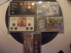 9 Decades Of Lincoln Pennies, Lincoln War Time Coinage, American Bison Nickel Collection & The Depression Collection 1929