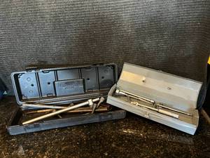 lot 44 image: Two Tool Boxes with Assorted Craftsman Metal Tools