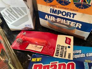lot 55 image: NAPA Air Filters, Battery Cleaner, and More