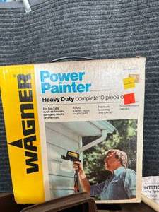 lot 61 image: Wagner Power Painter, HomeRight Paint Stick, and More