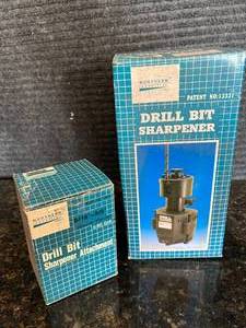 lot 64 image: Drill Bit Sharpener and Attachment