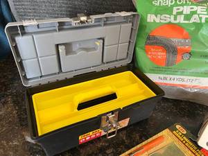 lot 62 image: Pipe Insulation, Heating Cable, Mini Pipe-Plug, and More