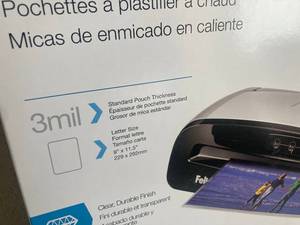 Thermal Laminating Pouches