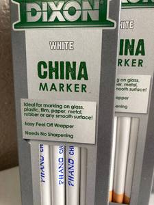 White Wax Pencils